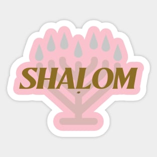 Shalom Sticker